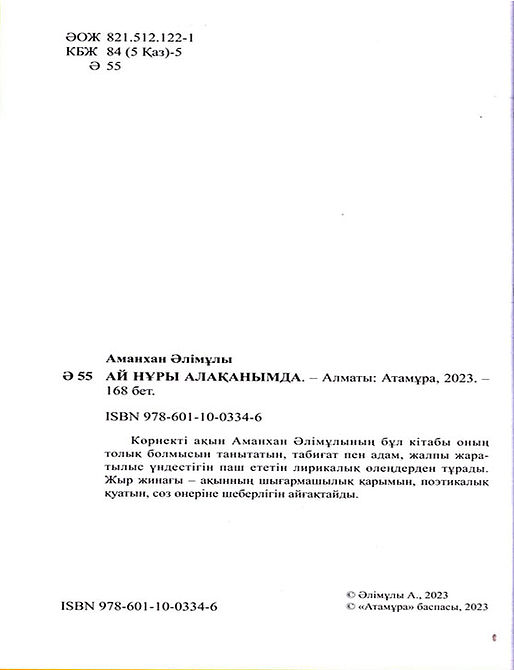 Ай нұры алақанымда